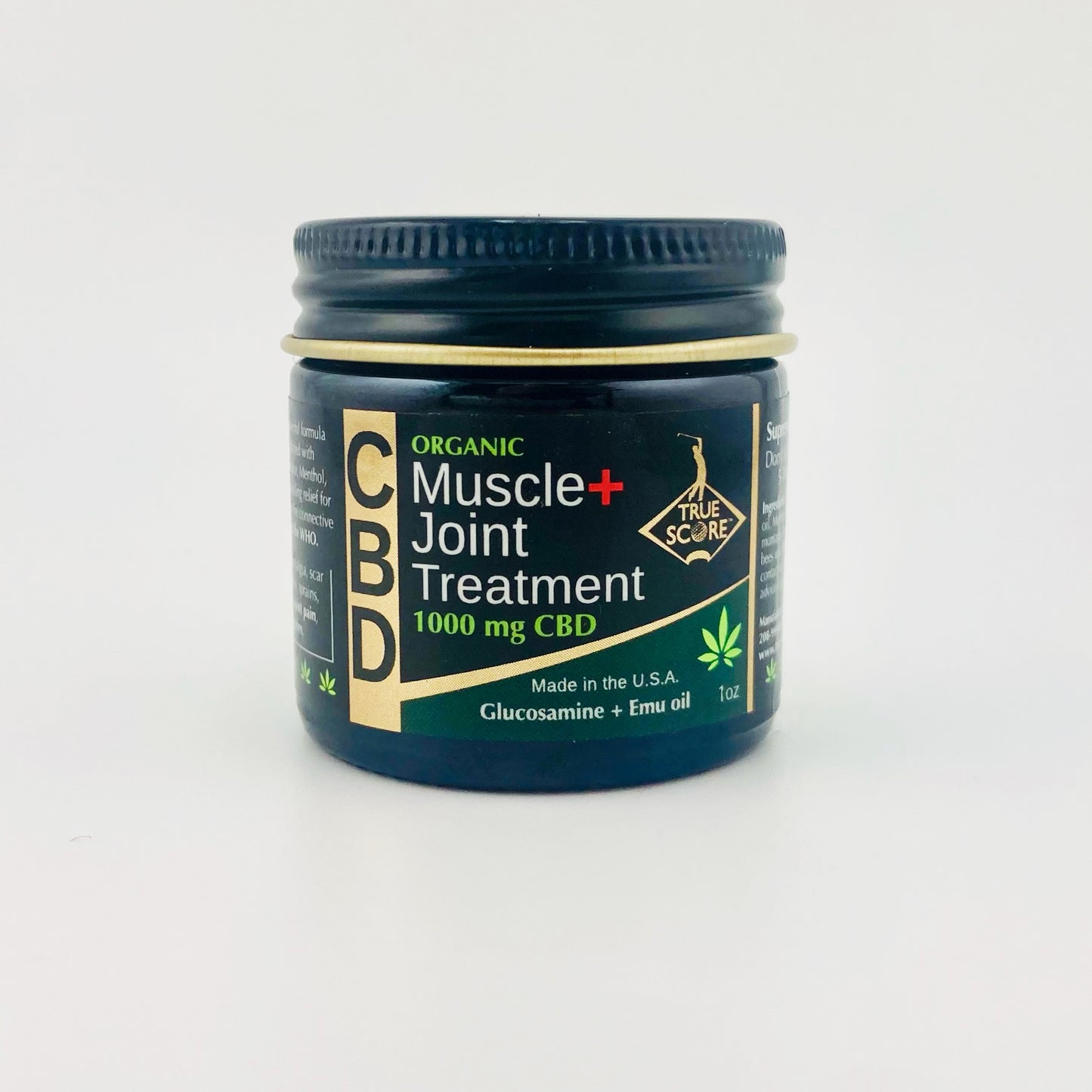 CBD Muscle+Joint Treatment - 1000 mg CBD - 1 oz