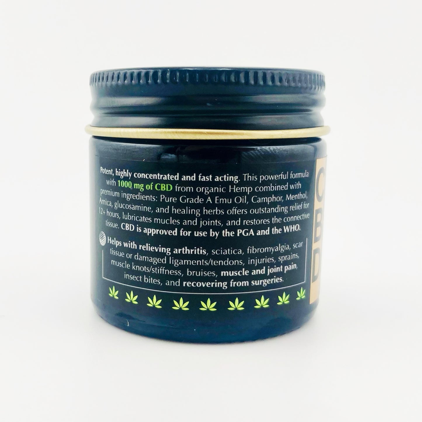 CBD Muscle+Joint Treatment - 1000 mg CBD - 1 oz