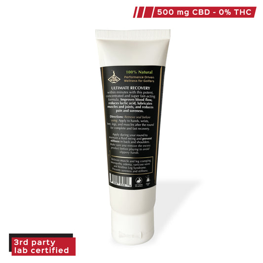 best lotion for recovery golf