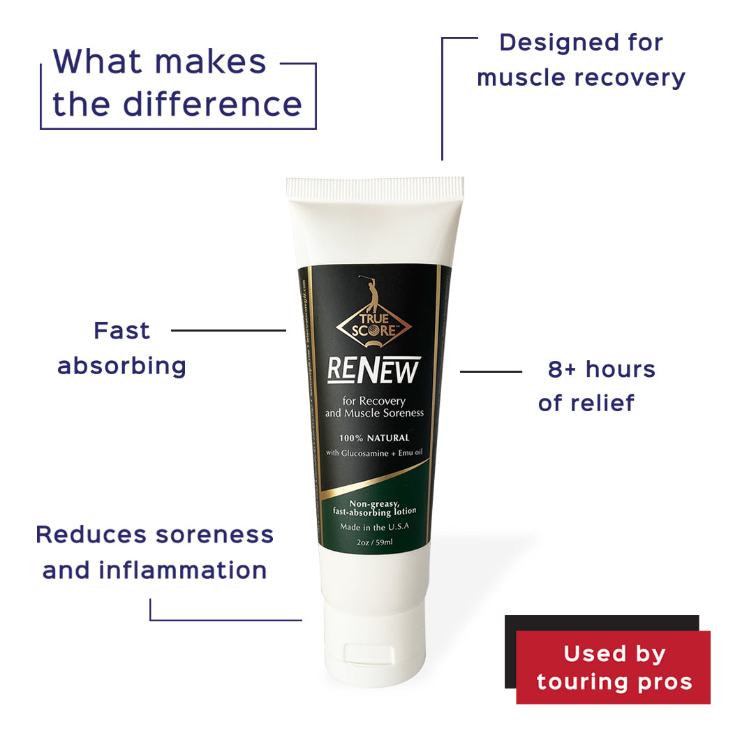Renew 2 oz - Relief for soreness in hands, wrists, and muscles + Recovery