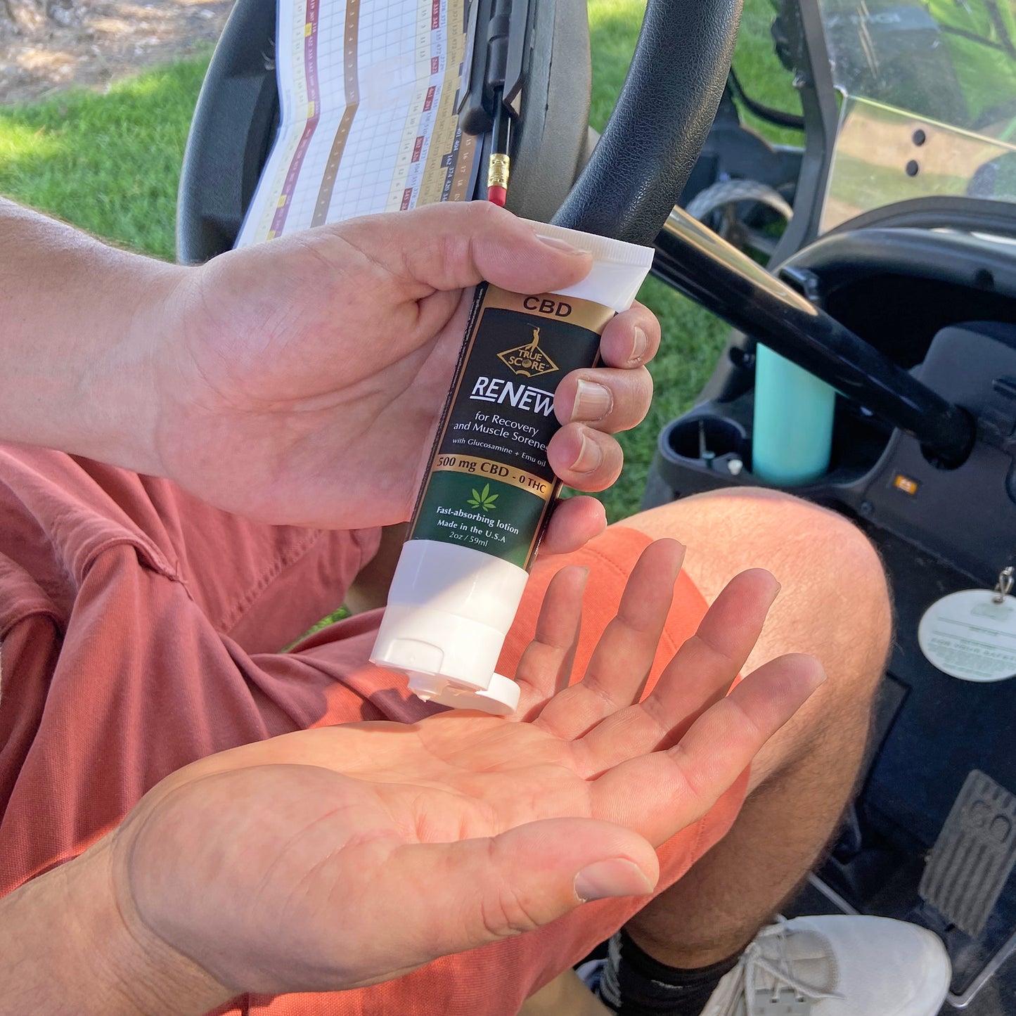 how to heal sore hands from golf